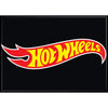Hot Wheels - Logo on Black Magnet