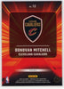 Donovan Mitchell 2024-25 Panini Donruss Optic Express Lane Holo Prizm #12 — actual card back