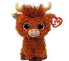 Ty Plush Beanie Boo: Alfie the Highland Cow Small (SNG6)