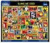 Slang We Used (1885pz) - 1000 Piece Jigsaw Puzzle
