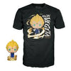 Funko Pop! Tees: Dragonball Z - Majin Vegeta (L) (GITD)
