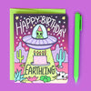 Happy Birthday Earthling Birthday Card