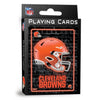 Cleveland Browns Neon-Styled Playing Cards