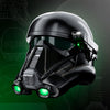 Star Wars The Black Series Life Size Prop Replica Electronic Helmet - Black Imperial Death Trooper Helmet