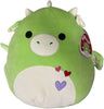 Squishmallows - Desmond the Green Dragon Valentines Day 5"