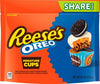 Reese's Oreo Milk & White Creme Peanut Butter Cups Mini 9oz