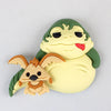 Star Wars - Jabba the Hutt & Salacious B. Crumb 3D Foam Magnet