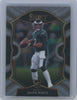 Front of Jalen Hurts 2020 Panini Select Concourse 50 rookie card, Philadelphia Eagles