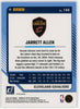 Jarrett Allen 2024-25 Panini Donruss Optic Green Seismic Prizm #144 - Cleveland Cavaliers - back
