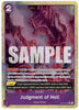 Judgment of Hell (Alternate Art) - Premium Booster -The Best- - OP02-089