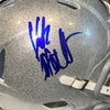 Kirk Herbstreit blue autograph close-up