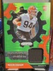 Mason Graham Prizm Rookie Gear green memorabilia front