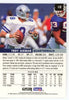 Back of Troy Aikman 1993 SkyBox #10 Dallas Cowboys