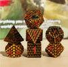 Metal Golden Dragon 7-Die Set