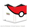 Ultra Pro PRO Binder: 9-Pocket Pokemon - Pokeball