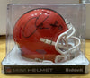 Quinshon Judkins signed Cleveland Browns Speed mini helmet