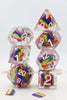 Rainbow Pride Flag Dice Set - Sweets and Geeks
