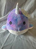 Squishmallows - Hallie the Blue/Purple Tie Dye Narwhal 8"