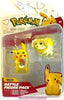 Pokemon Double Battle Figures - Pikachu and Fidough