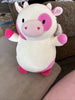 Squishmallow HUGMEES - Caedyn Valentines Cow 12"