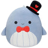 Squishmallows - Samir the Whale w/ Hat & Bowtie 5"
