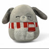 Squishmallow - Ivy the Gray Dog (Christmas) "8
