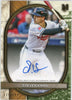 Steven Kwan 2025 Topps Museum Collection Archival Autograph #AA-SK /199 - Cleveland Guardians front