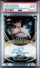 Travis Bazzana 2025 Leaf Pearl Pearl Prospects Gold Spectrum Autograph 1/1 #P-TB1 PSA 8 — front