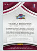 Tristan Thompson 2016-17 Panini Immaculate Patch Autograph #P-TT /40 - Cleveland Cavaliers back