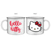 Hello Kitty Red Glitter 20oz Ceramic Camper Mug - Sweets and Geeks