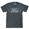 FORD OVAL LOGO T-SHIRT - INDIGO - Sweets and Geeks