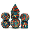 Dragon Scale Metal Dice - Sweets and Geeks