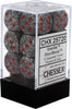Speckled 16mm D6 Dice Block (12 Dice) - Sweets and Geeks