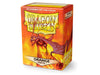 Dragon Shield Matte Sleeves 100ct - Orange - Sweets and Geeks