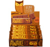 AWAKE CAFFEINATED CHOCOLATE BAR DISPLAY - CARAMEL - Sweets and Geeks