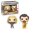 Funko Pop! Parks and Recreation - Leslie and Ron Locked In (2-Pack) - Sweets and Geeks