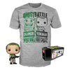 Funko Pop! Tees; Ghostbusters - Slimer Vs. Venkman (Funko Insider Club San Diego 2019 Exclusive) - Sweets and Geeks