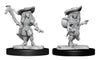 Pathfinder Deep Cuts Unpainted Miniatures W15 - Female Gnome Bard - Sweets and Geeks