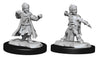 Pathfinder Deep Cuts Unpainted Miniatures W15 - Male Halfling Monk - Sweets and Geeks