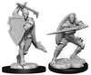 Dungeons and Dragons Nolzur's Marvelous Unpainted Miniatures: W13 Warforged Fighter Male - Sweets and Geeks