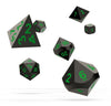 Oakie Doakie Dice RPG Set Metal (7) - Sweets and Geeks
