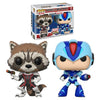 Funko Pop Games: Marvel Vs. Capcom - Rocket vs. Mega Man X 2 Pack - Sweets and Geeks