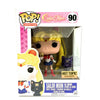 Funko Pop Animation: Sailor Moon - Sailor Moon (w/ Moon Stick & Luna) (Hot Topic Exclusive) #90 - Sweets and Geeks