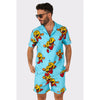 Pac-man Waka-Waka Summer Shirt W/ Shorts- Small - Sweets and Geeks