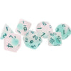 Sirius Frosted Glowworm RPG 7 Set Dice - Sweets and Geeks
