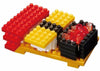 Kawada Schylling Nanoblock "Foods" Collection Sushi - Sweets and Geeks