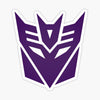 Transformers Decepticon Sticker - Sweets and Geeks