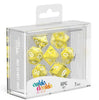 Oakie Doakie Dice RPG Set Translucent (7) - Sweets and Geeks